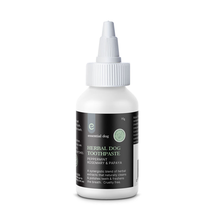 Herbal Dog Toothpaste (Peppermint, Papaya & Rosemary) 70g