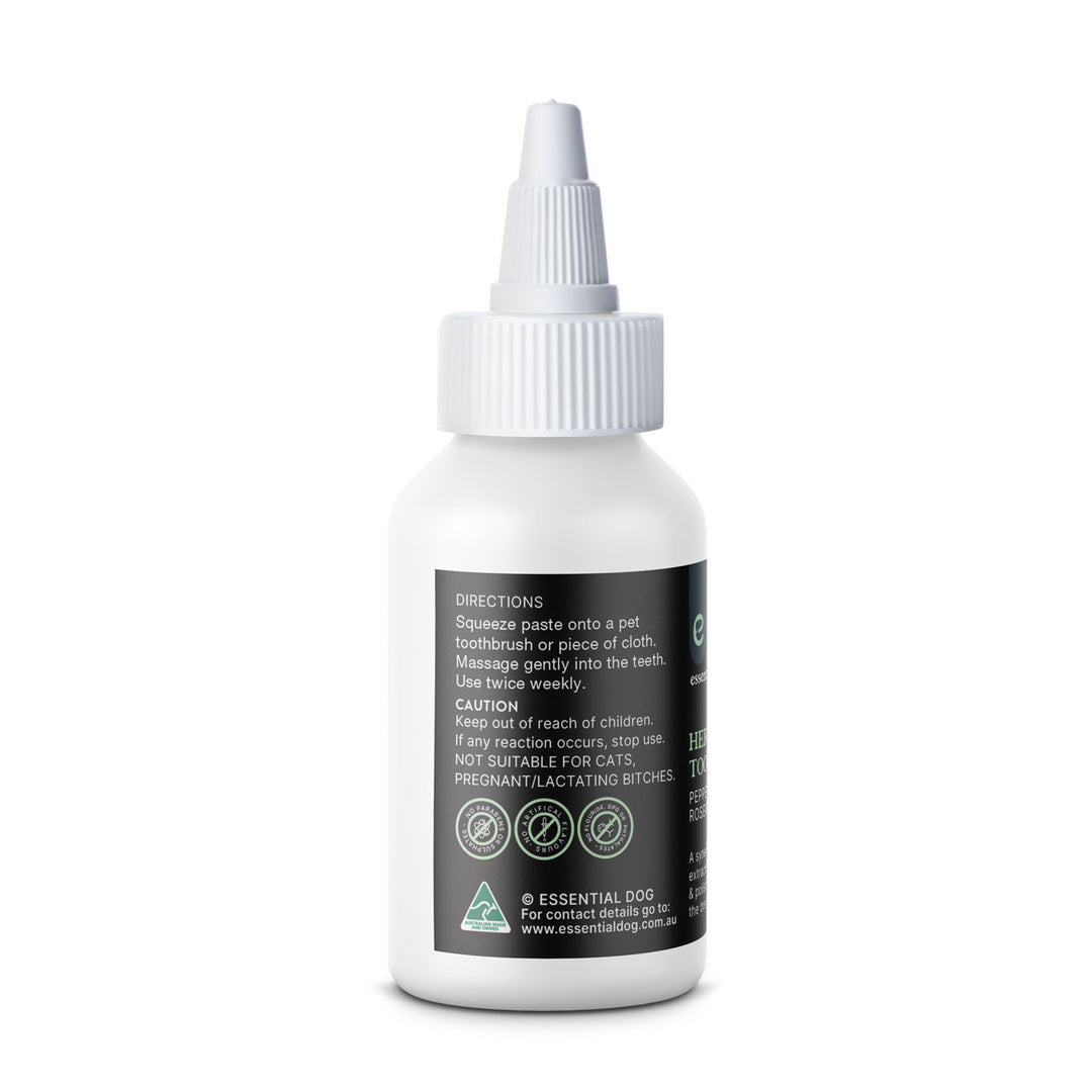 Herbal Dog Toothpaste (Peppermint, Papaya & Rosemary) 70g