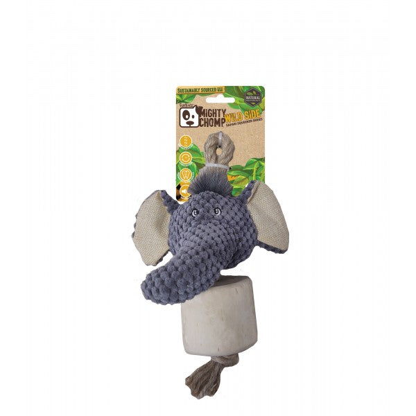 Safari Coffee Wood with Rope 25cm