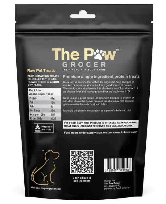 Freeze Dried Duck Liver 72g