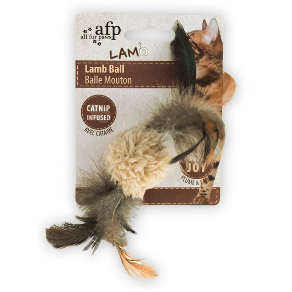 LAM Ball with Sound Chip Cat Toy
