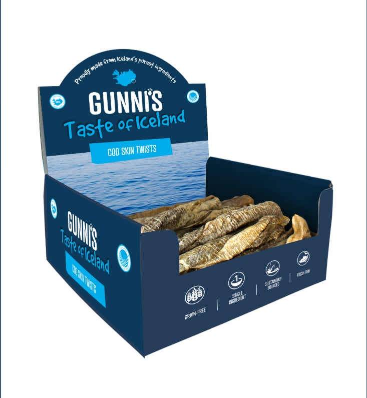 Gunni's Cod SkinTwist 8"