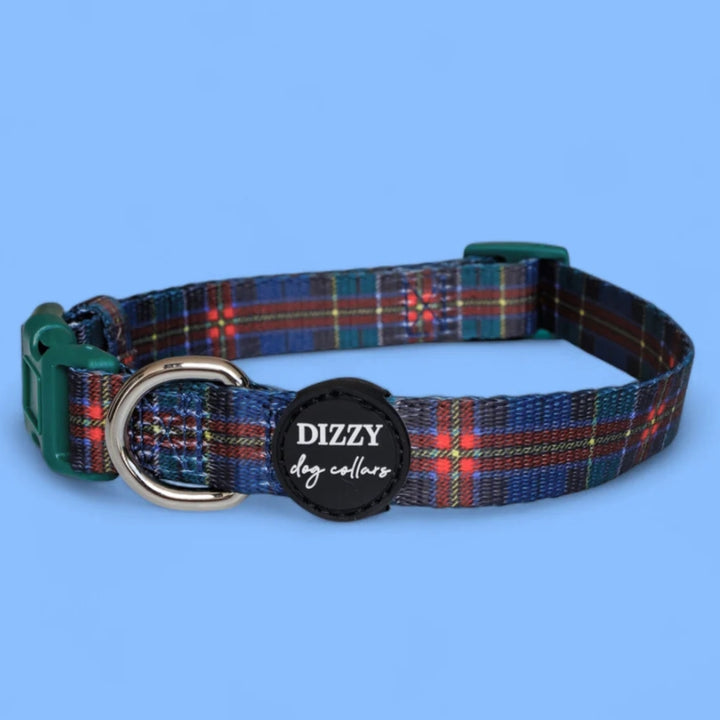 The Hamish: Scottish Tartan Value Range Dog Collar *