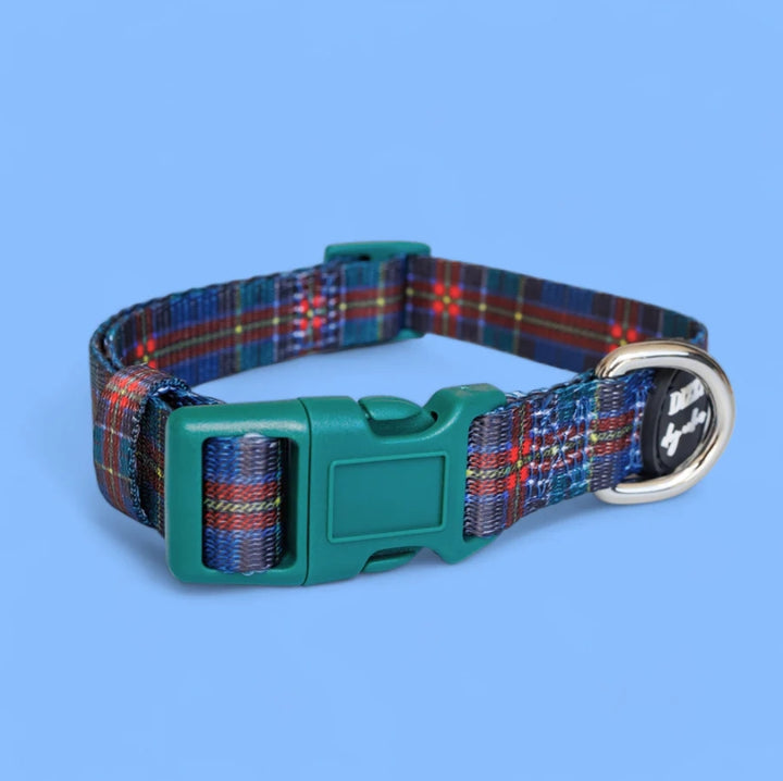 The Hamish: Scottish Tartan Value Range Dog Collar *