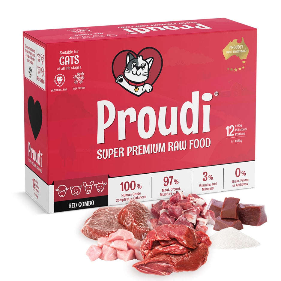 Proudi Cat Range 12x90g