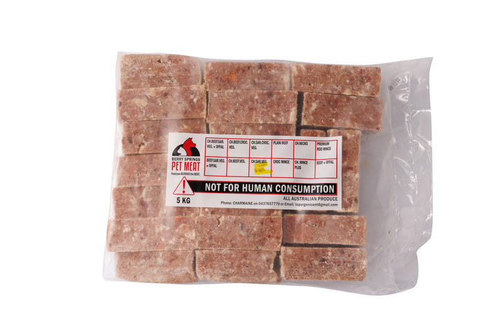 Mince Blend Blocks 5kg