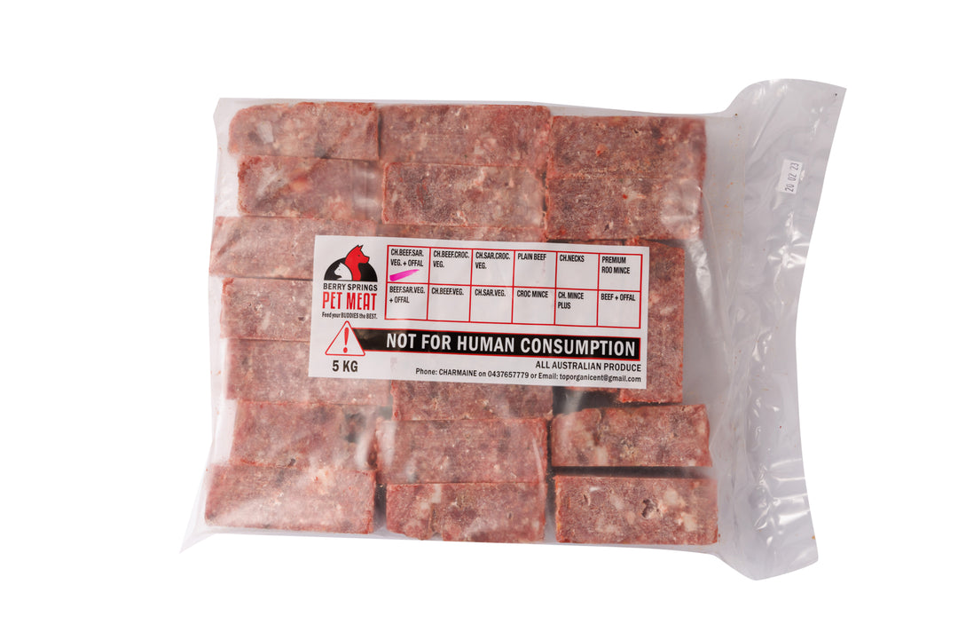 Mince Blend Blocks 5kg