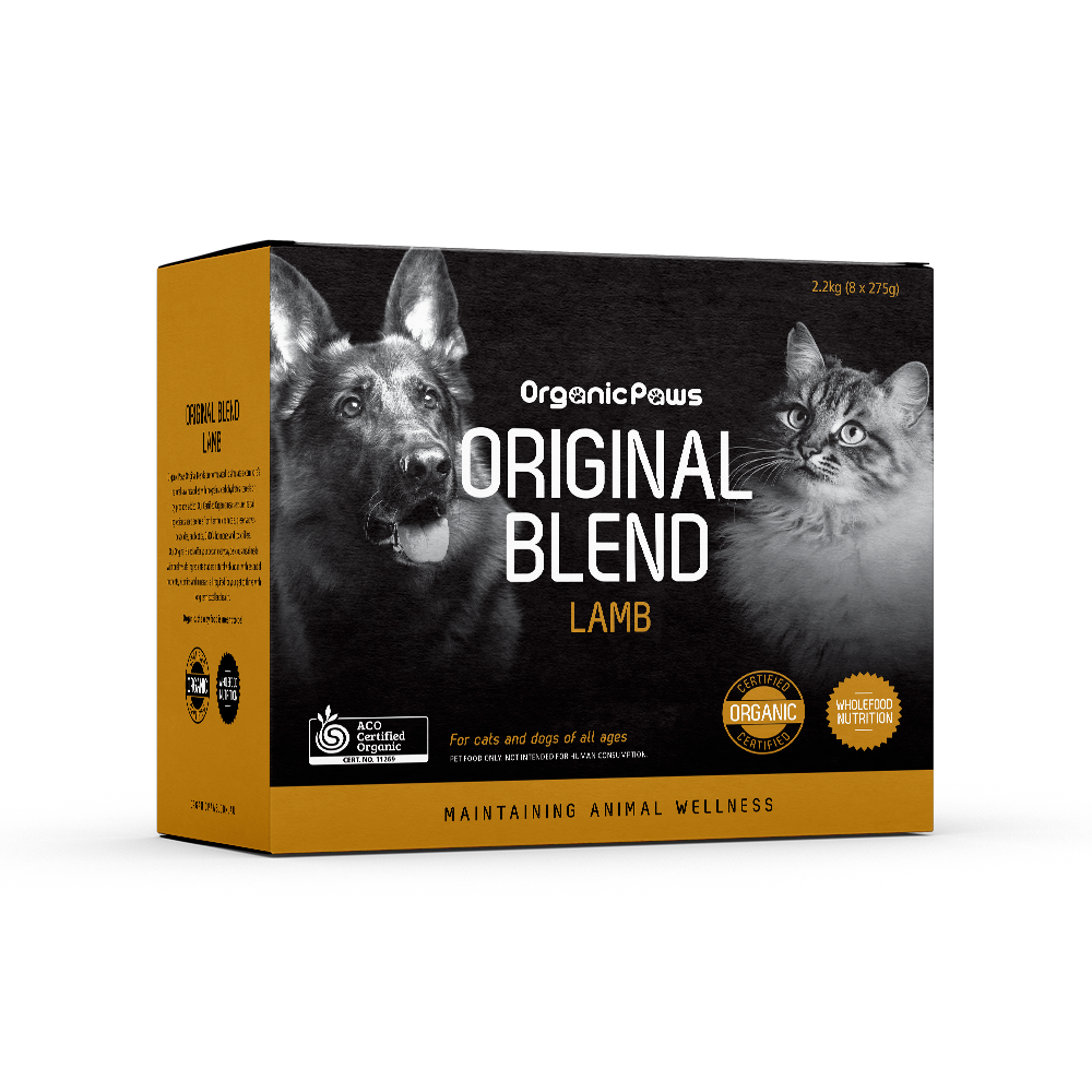 Organic Paws Raw Food For Dogs & Cats 2.2kg