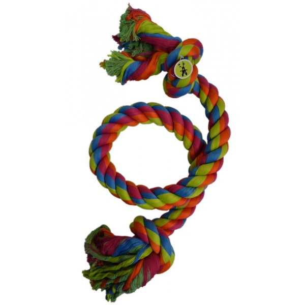 Scream 2-Knot Jumbo Rope Dog Toy 120cm – Aussie Pooch Nutrition