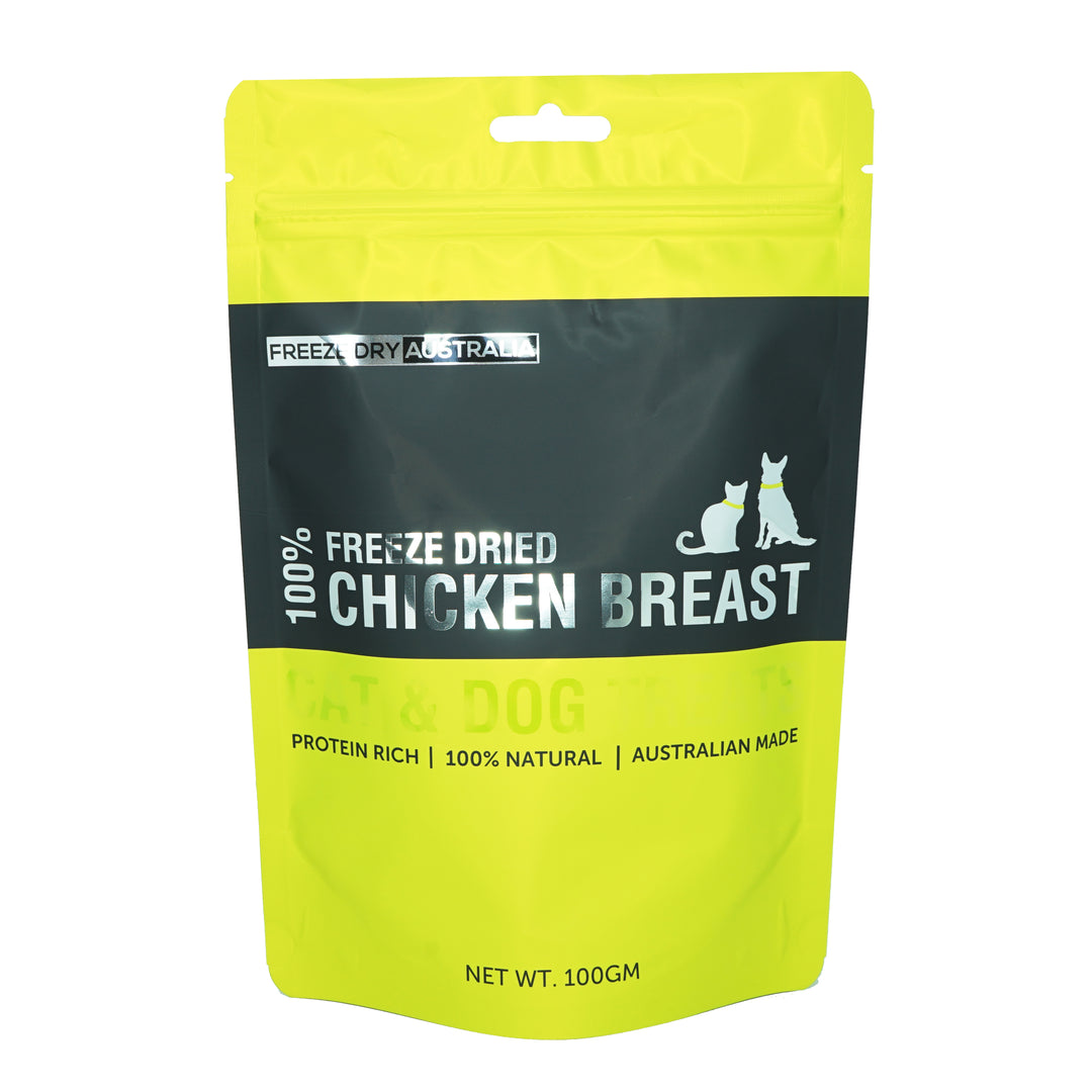 Freeze Dried Chicken Breast Chunks 100g
