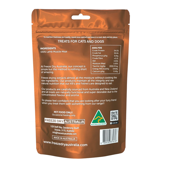 Freeze Dried Lamb Cookies 100g