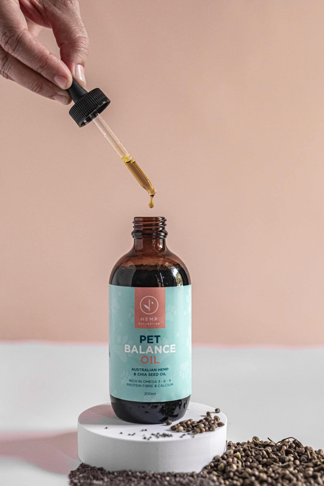 Hemp Collective Pet Balance Oil 200ml