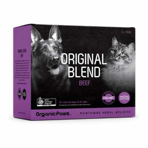 Organic Paws Raw Food For Dogs & Cats 2.2kg