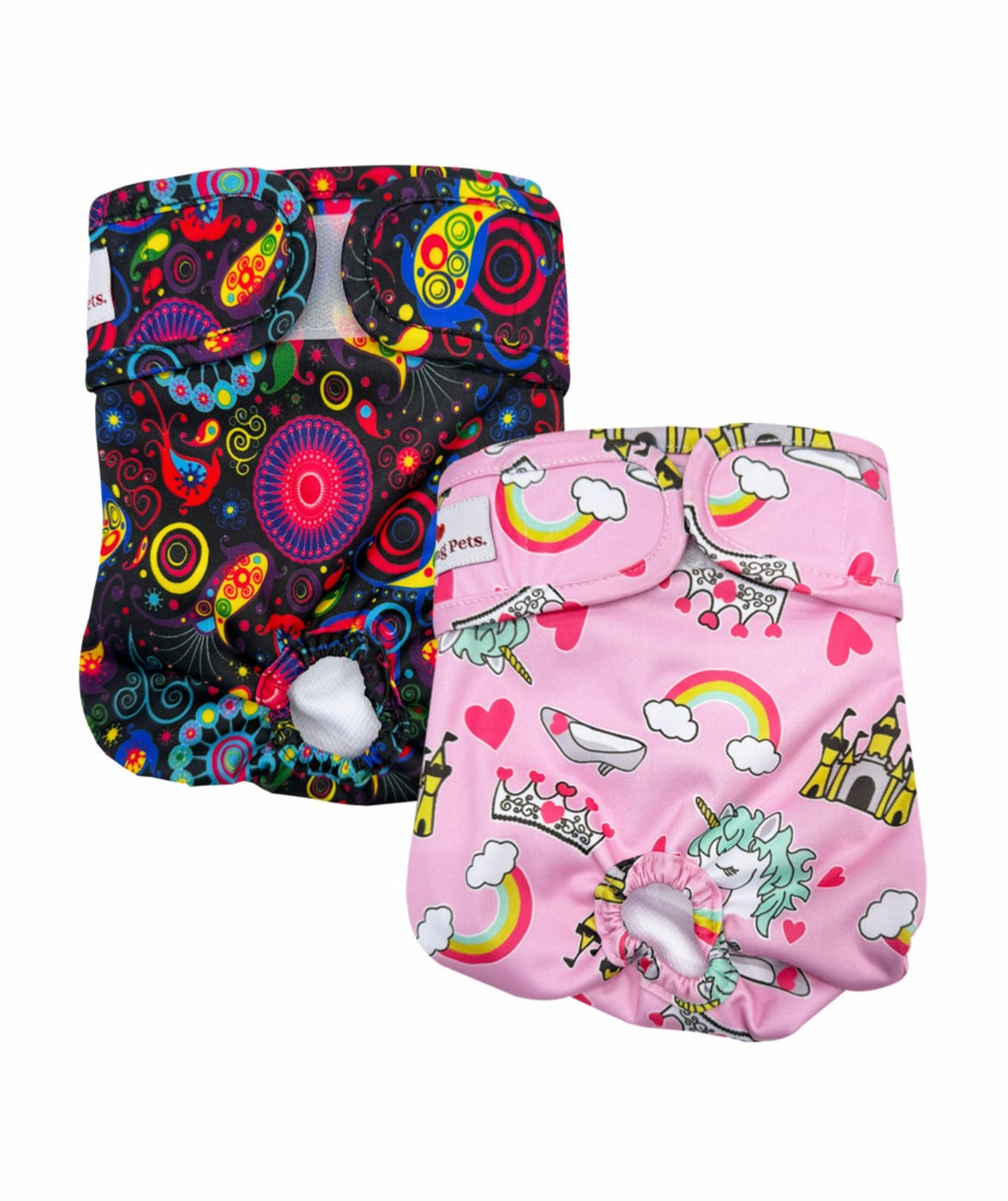 Washable Dog Nappies 2pk