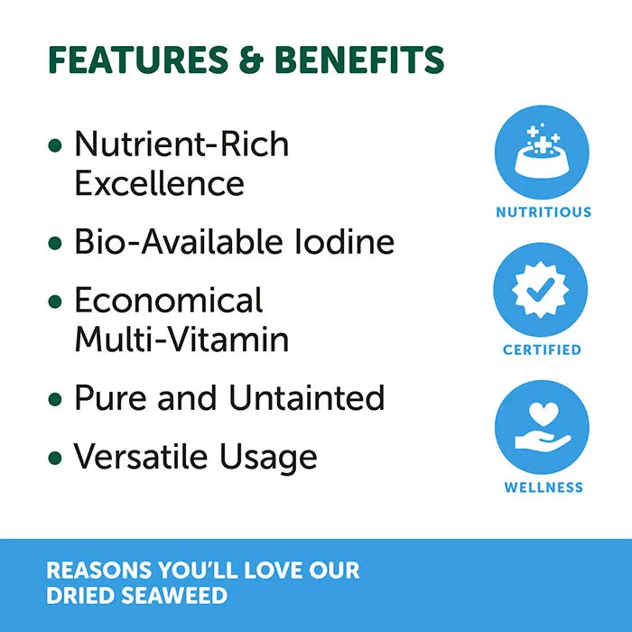 Natural Animal Solutions Nature's Organic Seaweed 300g