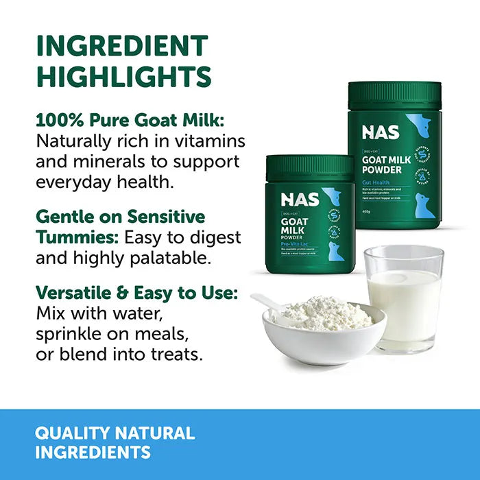 Natural Animal Solutions Goat Milk Powder