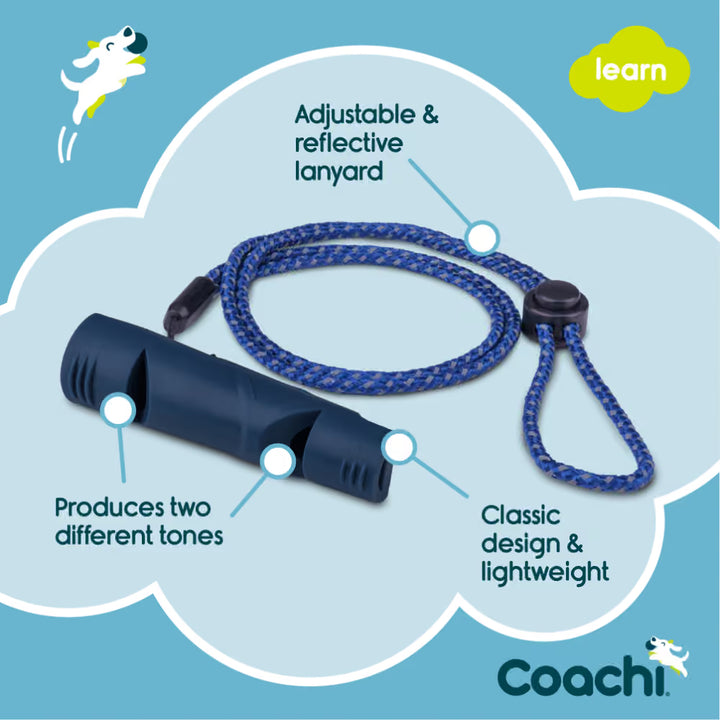 Coachi Two-Tone Whistle Navy