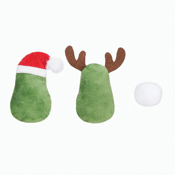 HugSmart Meow Buddies Christmas Avocado 10 x 6cm 2pk