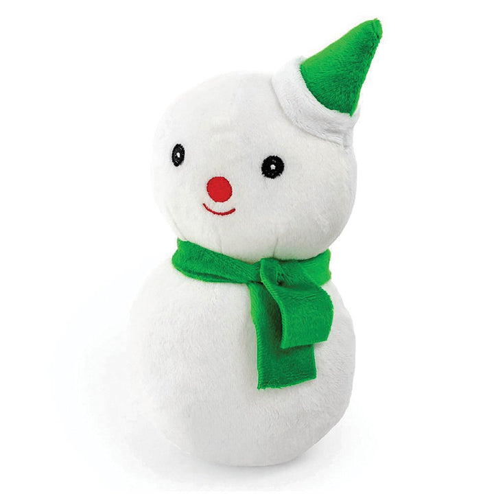 Snuggle Pals Christmas Snowman x/Squeaky Ball 17cm