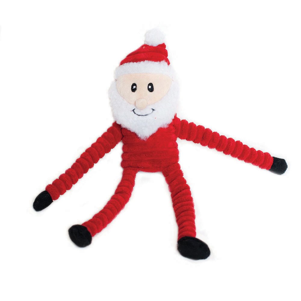 Zippy Paws Holiday Crinkle Santa