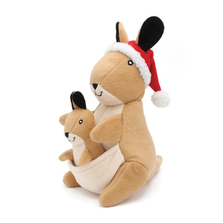 Zippy Paws Holiday Burrow Festive Kangaroo Pouch 29x13x22.5cm