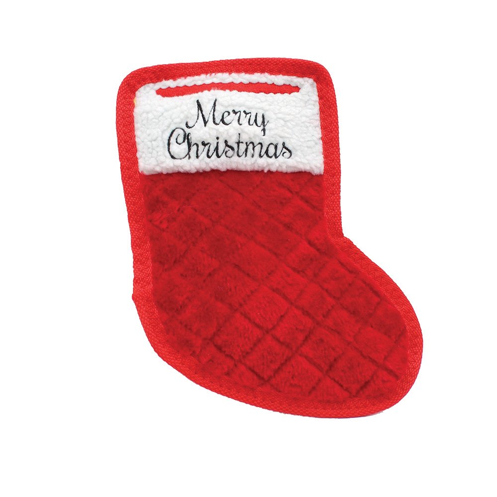 ZippyPaws Holiday Flatty Z-Stitch Xmas Stocking 22 x 27 x 3cm