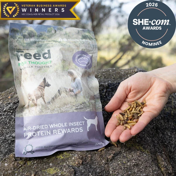 Feed for Though Air-Dried Insect Protein Rewards 200g