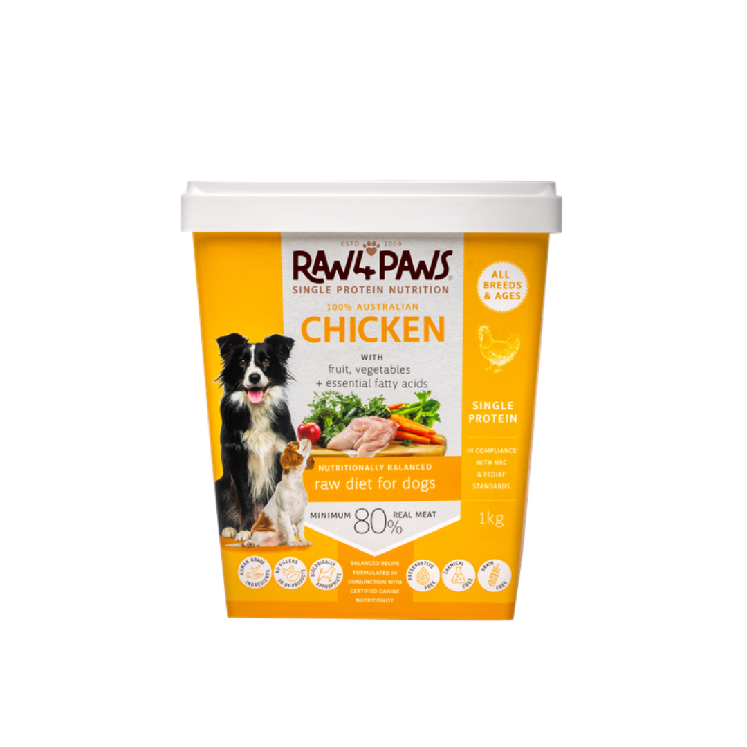 Raw 4 Paws 1kg Container