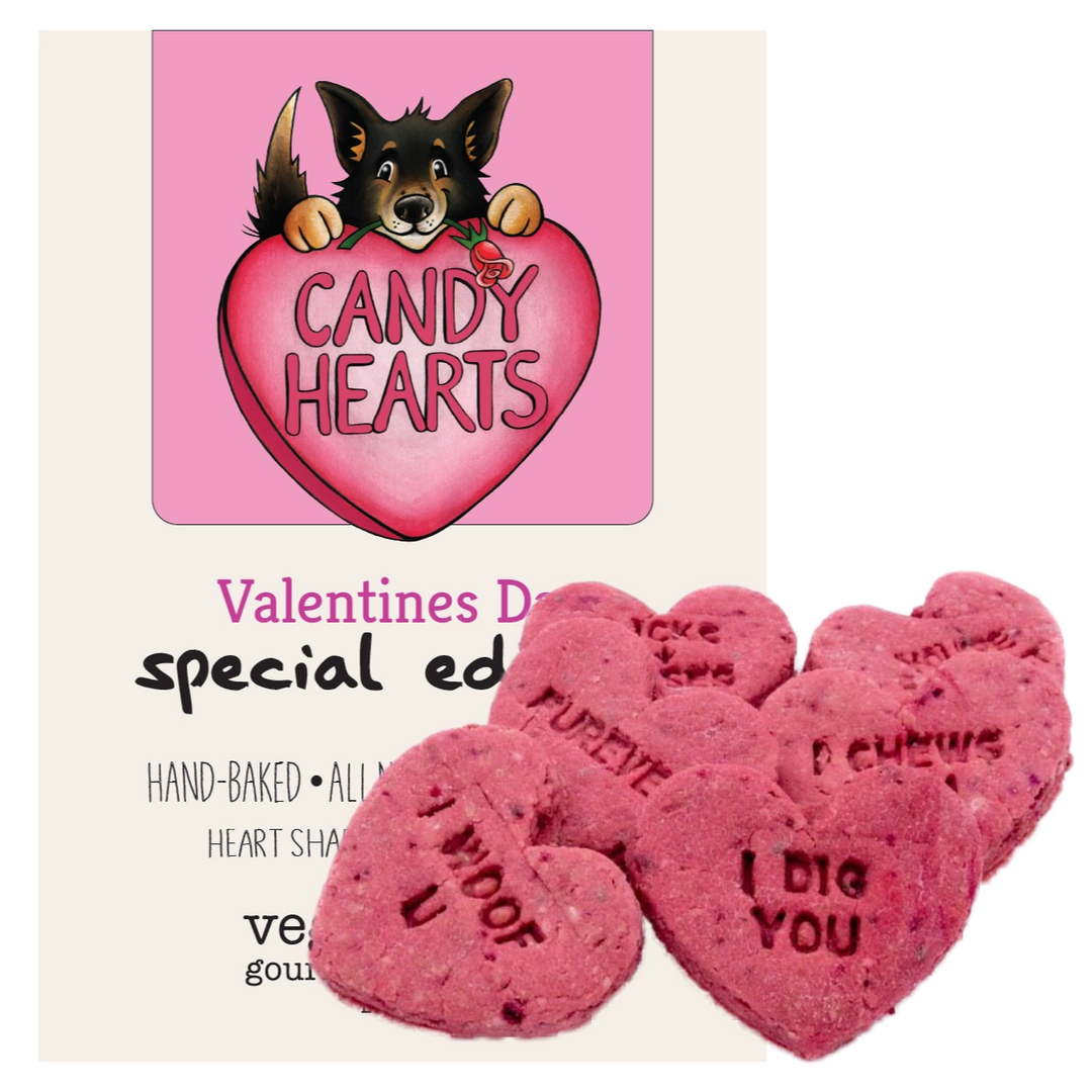 Valentines Candy Hearts