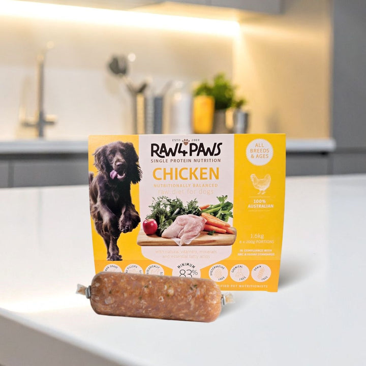 Raw 4 Paws Dog Rolls 1.6kg