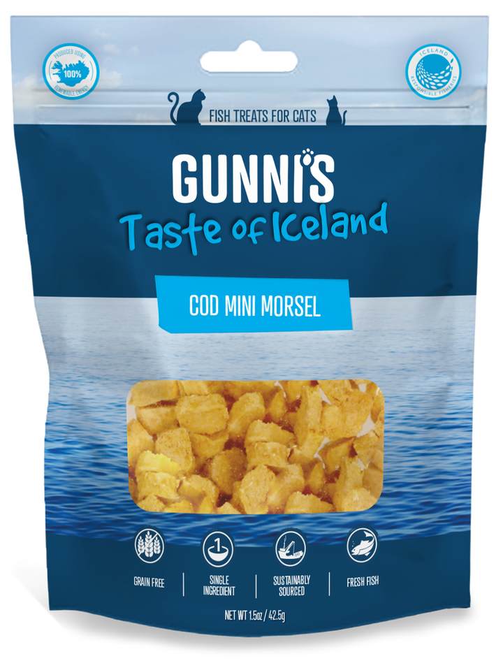 Gunni's Cod Mini Morsels Cat Treats 42.5g