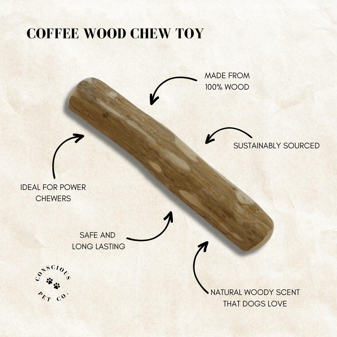 Coffee Wood Chew Toy