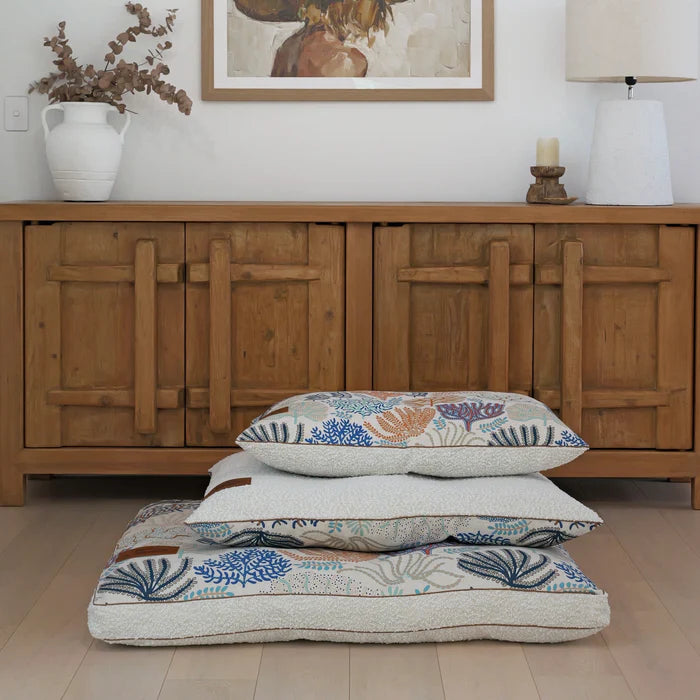Indie Boho Boucle Bed Coral Cove