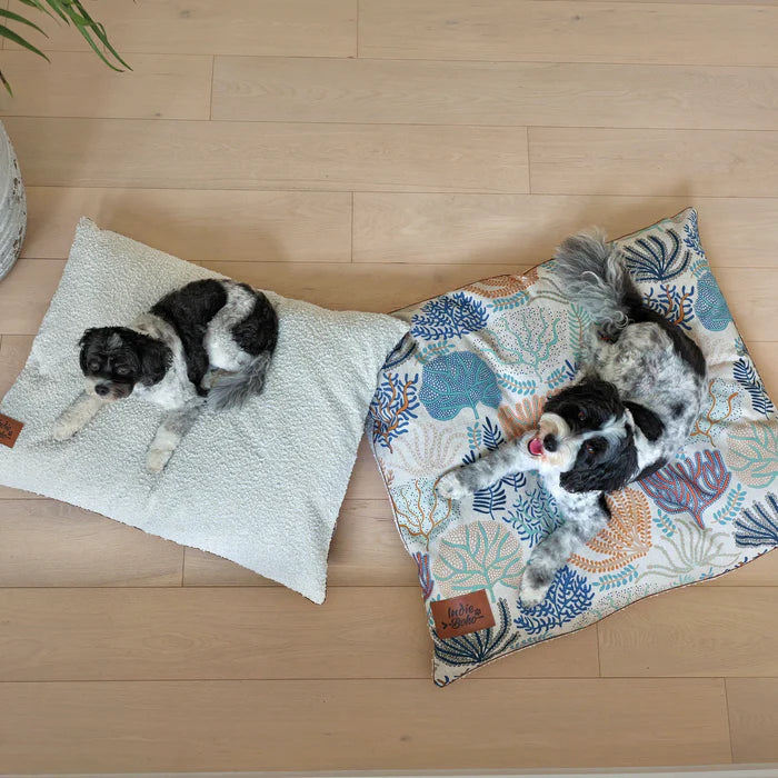Indie Boho Boucle Bed Coral Cove