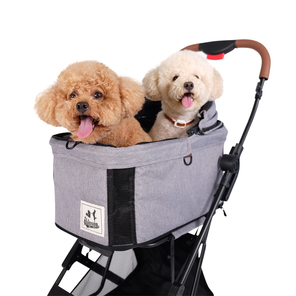 Travois Tri-fold Pet Travel Stroller 3-in-1 System