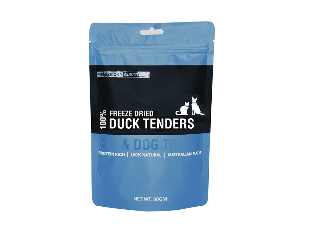 Freeze Dried Duck Tenders 80g