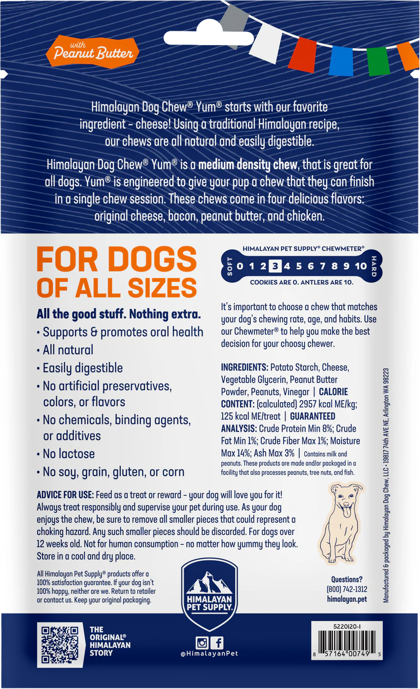 YUM Himalyan Dog Chew 3pk