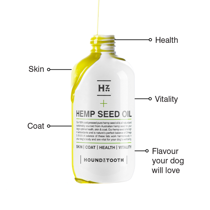100% Cold Pressed Hemp Seed Oil for Dogs 250ml