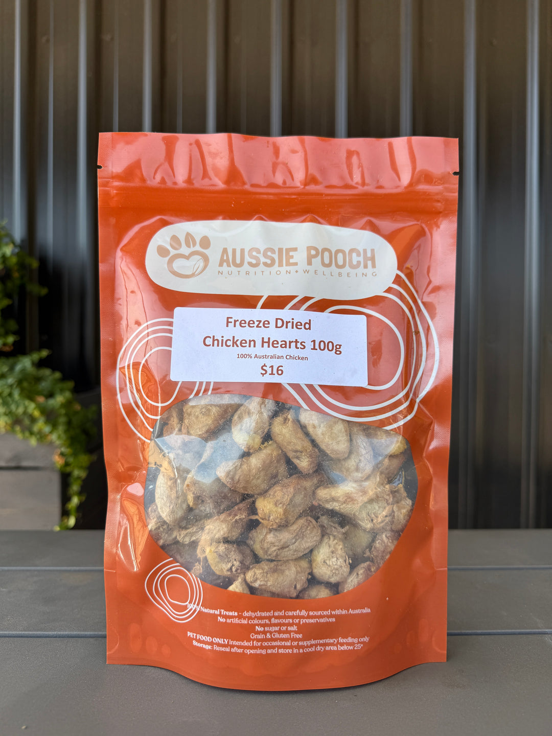 Freeze Dried Chicken Hearts