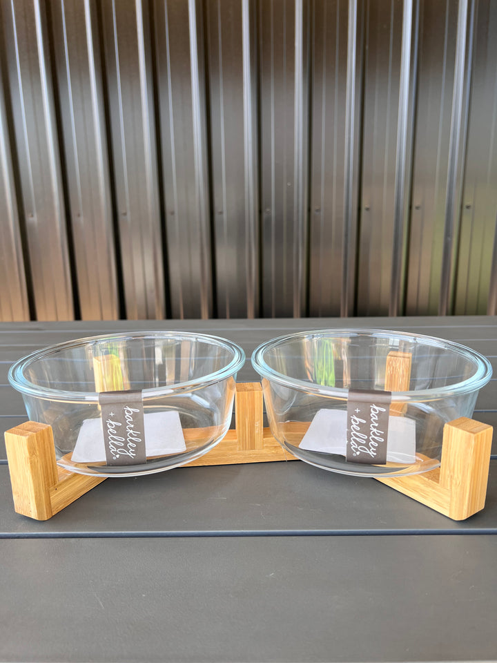 Ecoglass Double Stand & Bowl 800ml