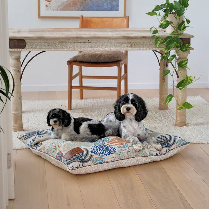 Indie Boho Boucle Bed Coral Cove