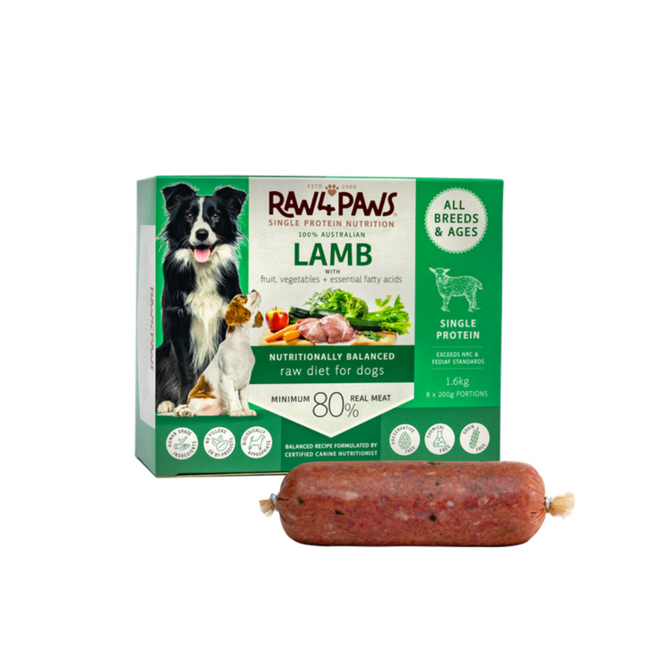 Raw 4 Paws Dog Rolls 1.6kg