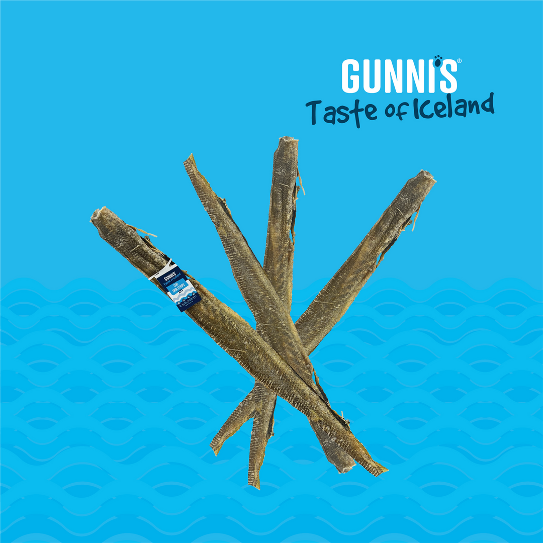 Gunni's XXL Cod Skin Strips