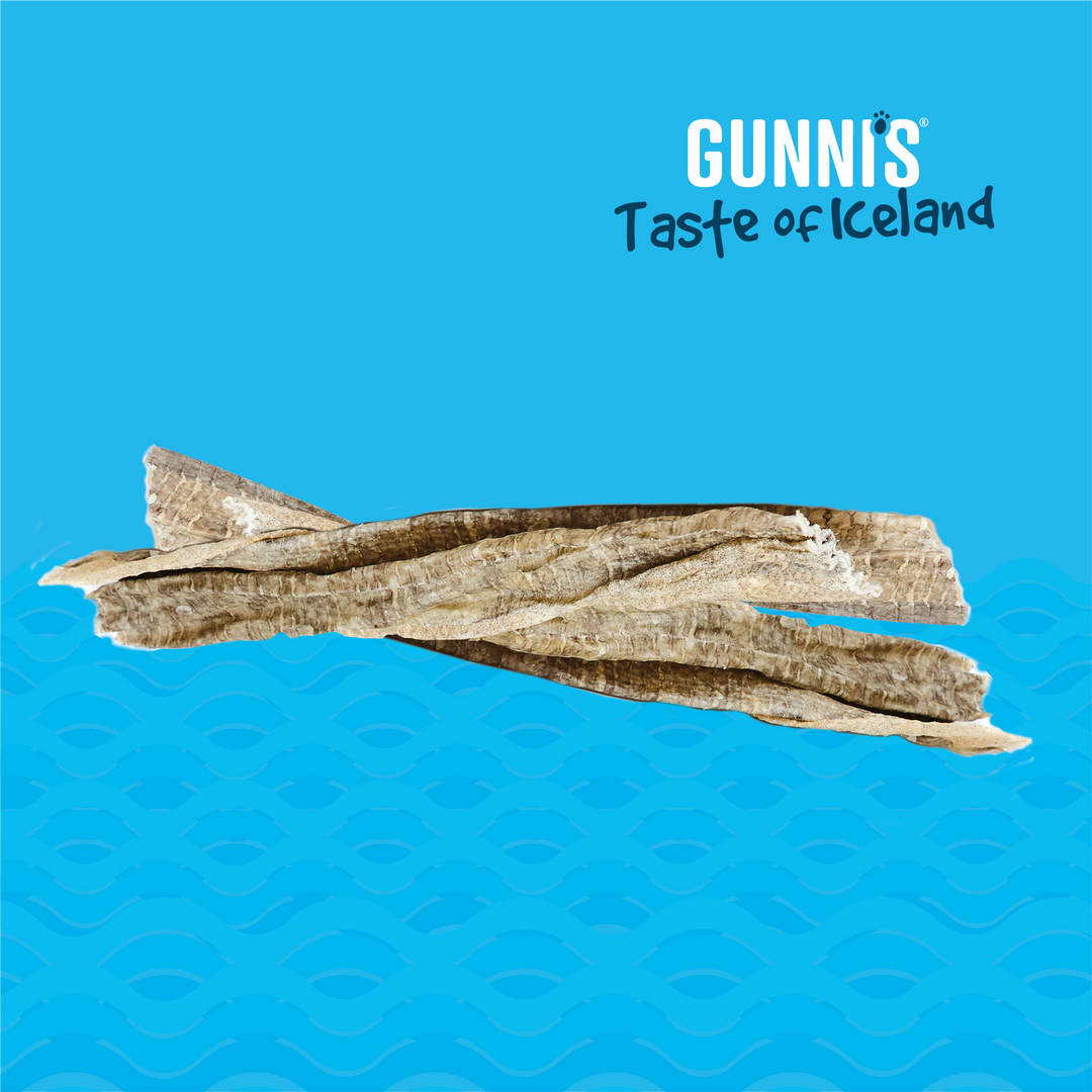 Gunni's Cod Skin Strips 8"