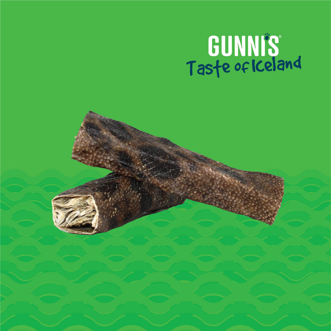 Gunni's Wolffish Chew Sticks 4" Dog Treats 3pcs