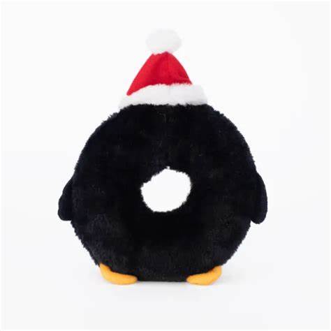 ZippyPaws Holiday Donutz Buddies Penguin 20x20x5cm