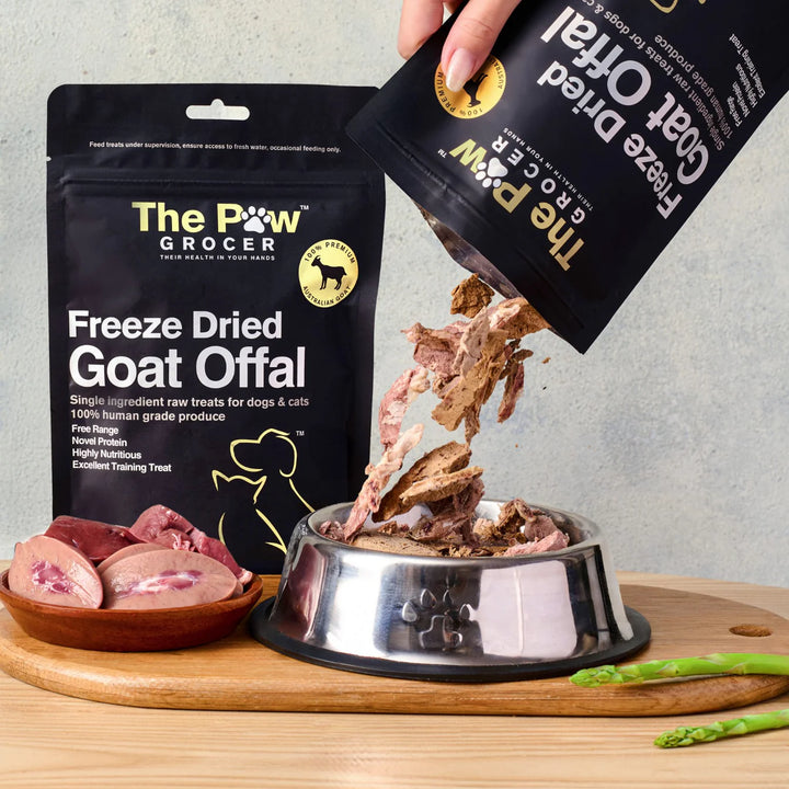Freeze Dried Goat Offal 72g