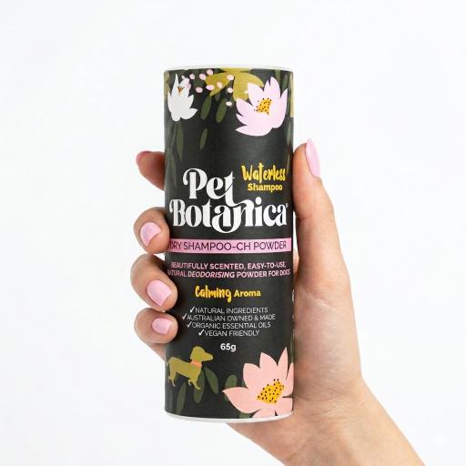 Pet Botanica Dry Shampoo for Dogs Calming Aroma 65g