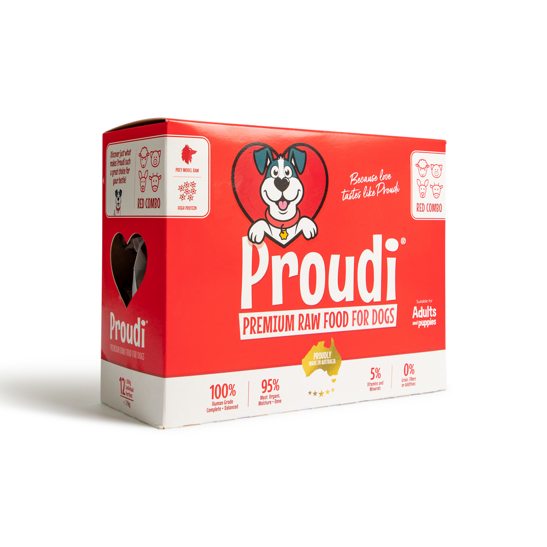 Proudi Dog Range 2.4kg (12x200g)