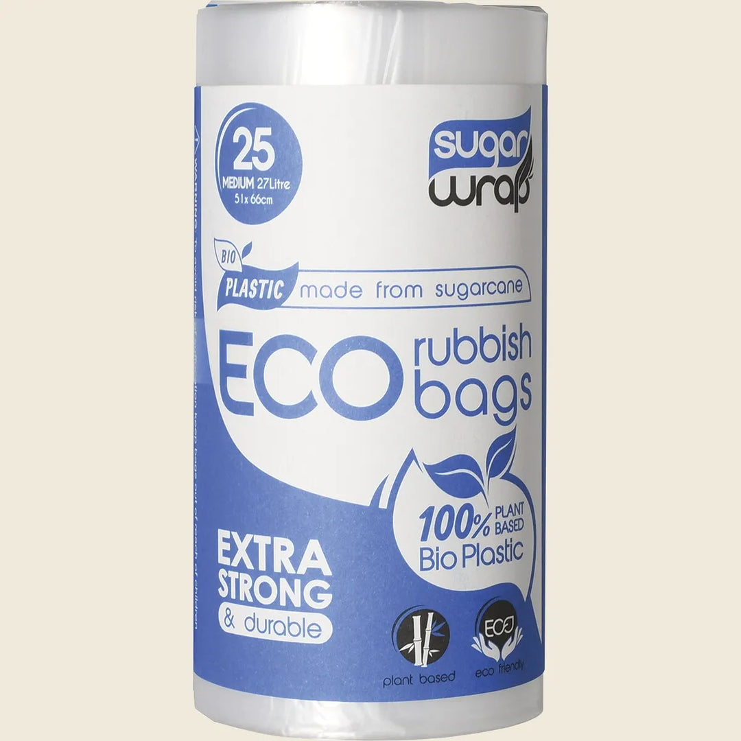 Eco Rubbish Bags Made from Sugarcane